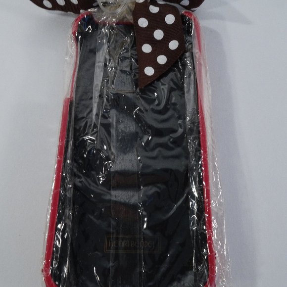 Henri Bendel Red Cell Phone Case NWT 48 - Picture 3 of 5